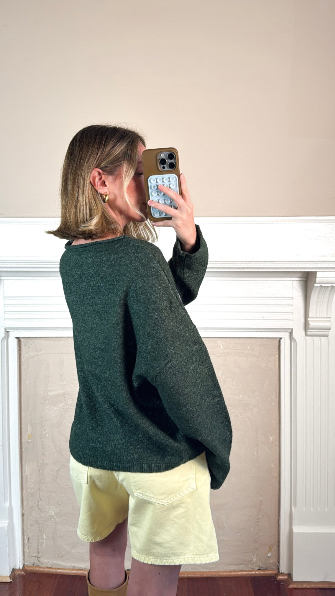 Emerald Fish Sweater