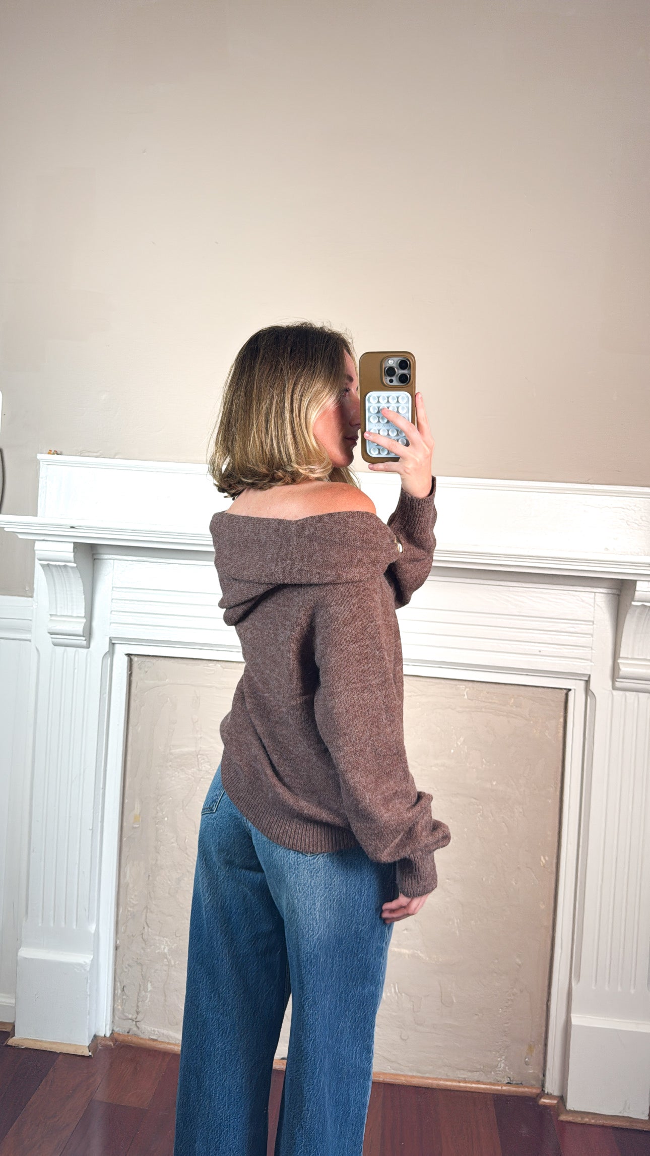 Off The Shoulder Sweater