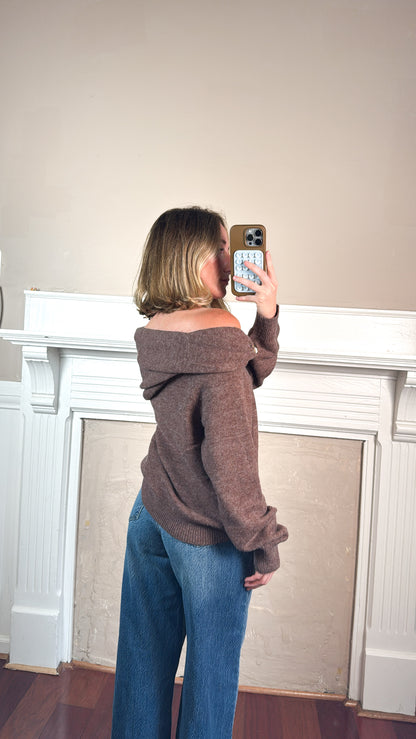 Off The Shoulder Sweater