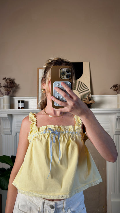 Nelson Poplin Top