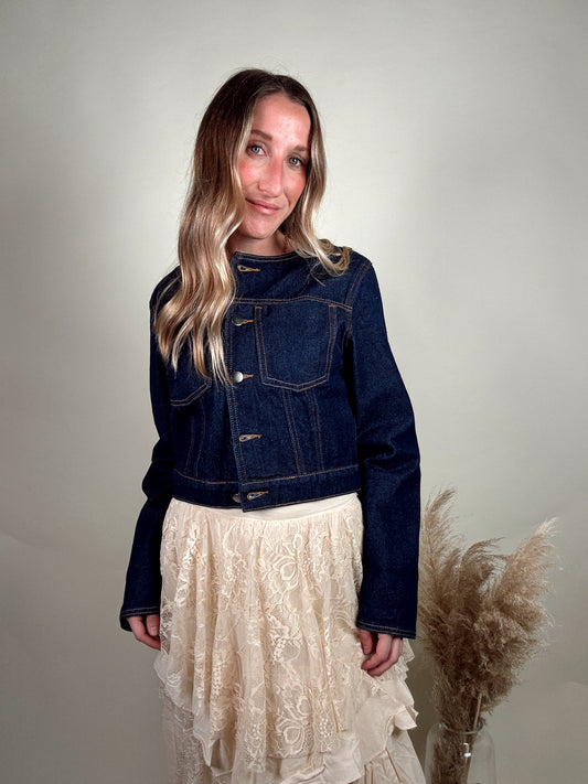 Dark Wash Denim Jacket