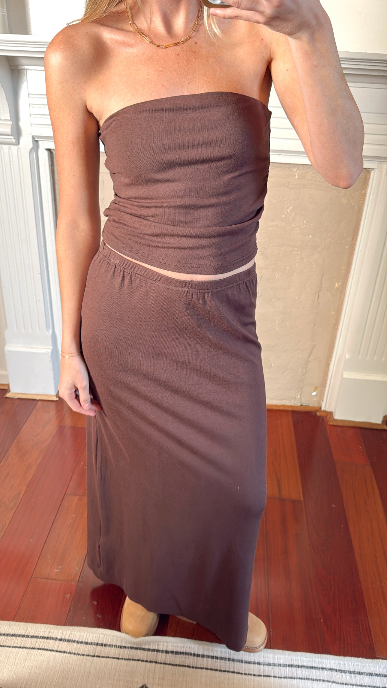 Pascale Tube Top and Skirt Set