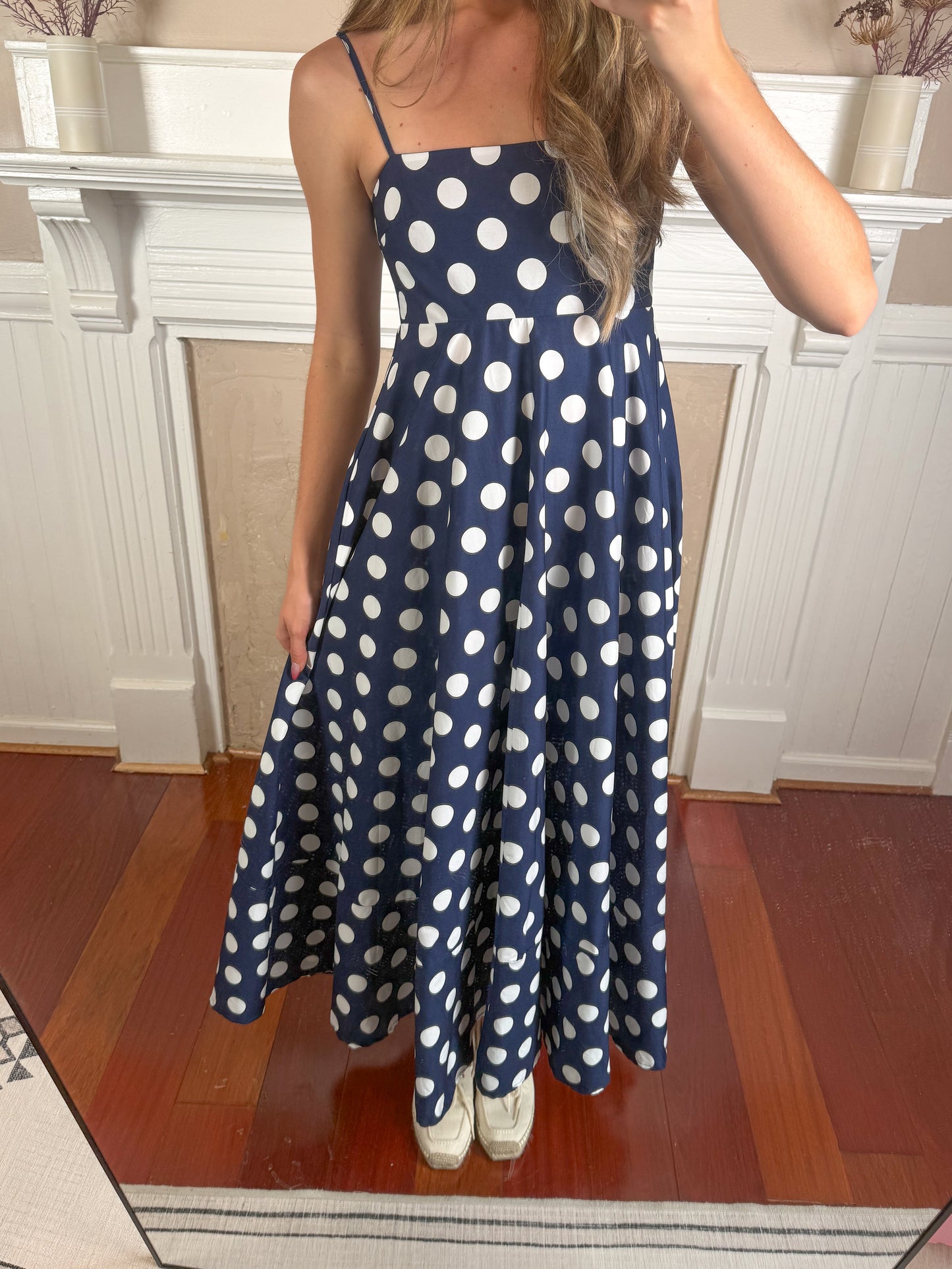 Anni Polka Dot Maxi Dress