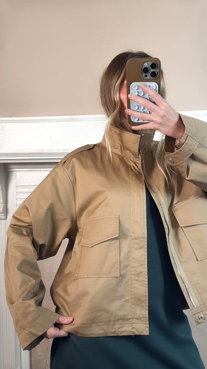 Khaki Utility Jacket
