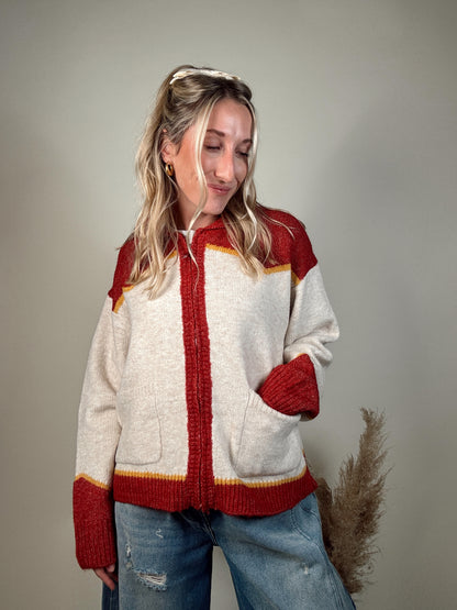 Rodeo Cowboy Knit Sweater - PREORDER MAY