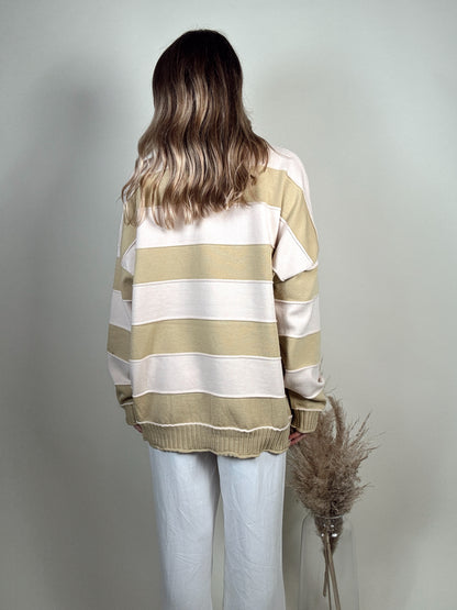 Clermont Striped Pullover