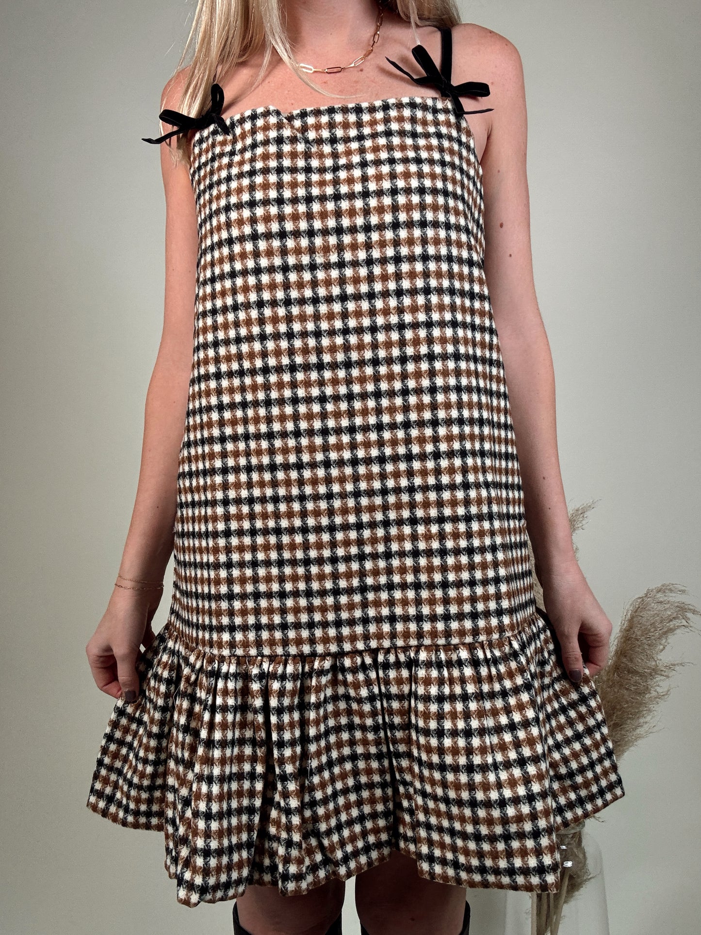 Penelope Plaid Dress