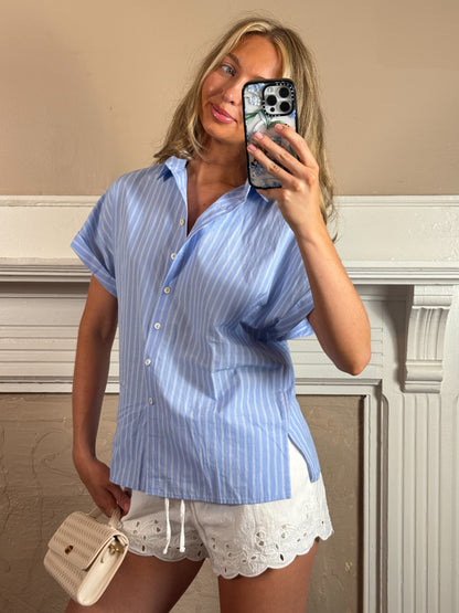 Virginia Stripe Short Sleeve Shirt