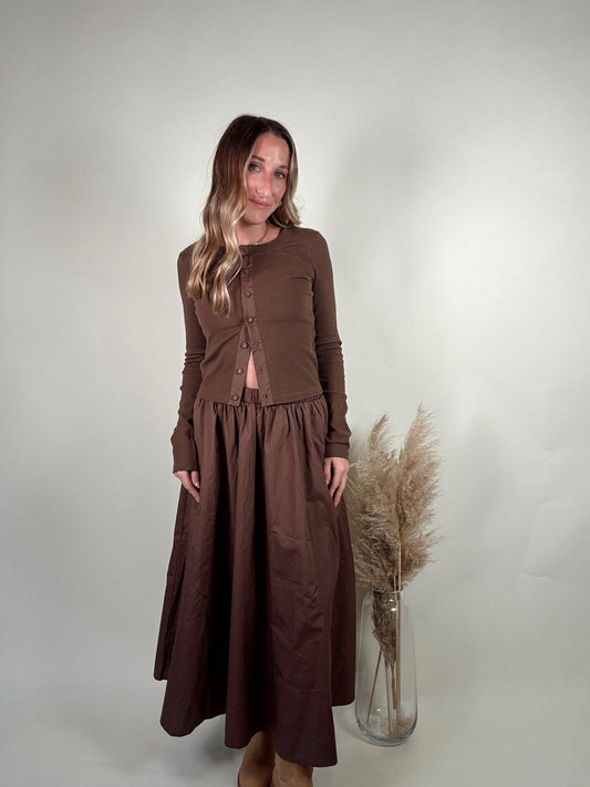 Sweet Emma Cardigan and Skirt Set