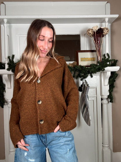 Carrie Cardigan - Camel