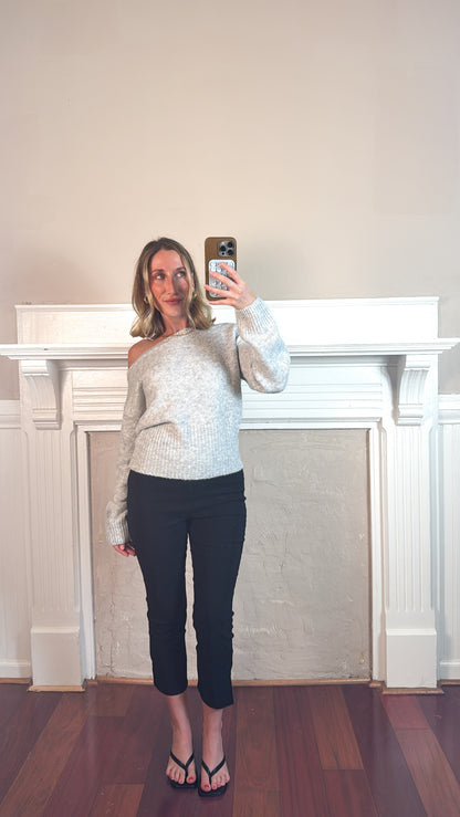Audrey Off The Shoulder Sweater