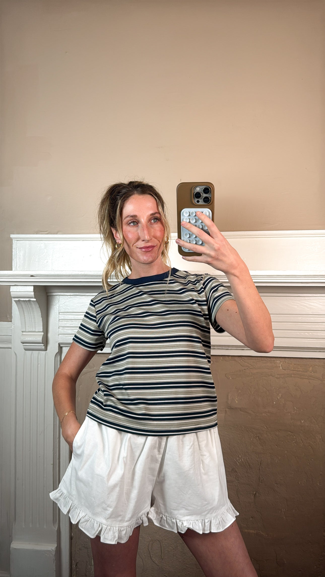 Mila Striped Tee