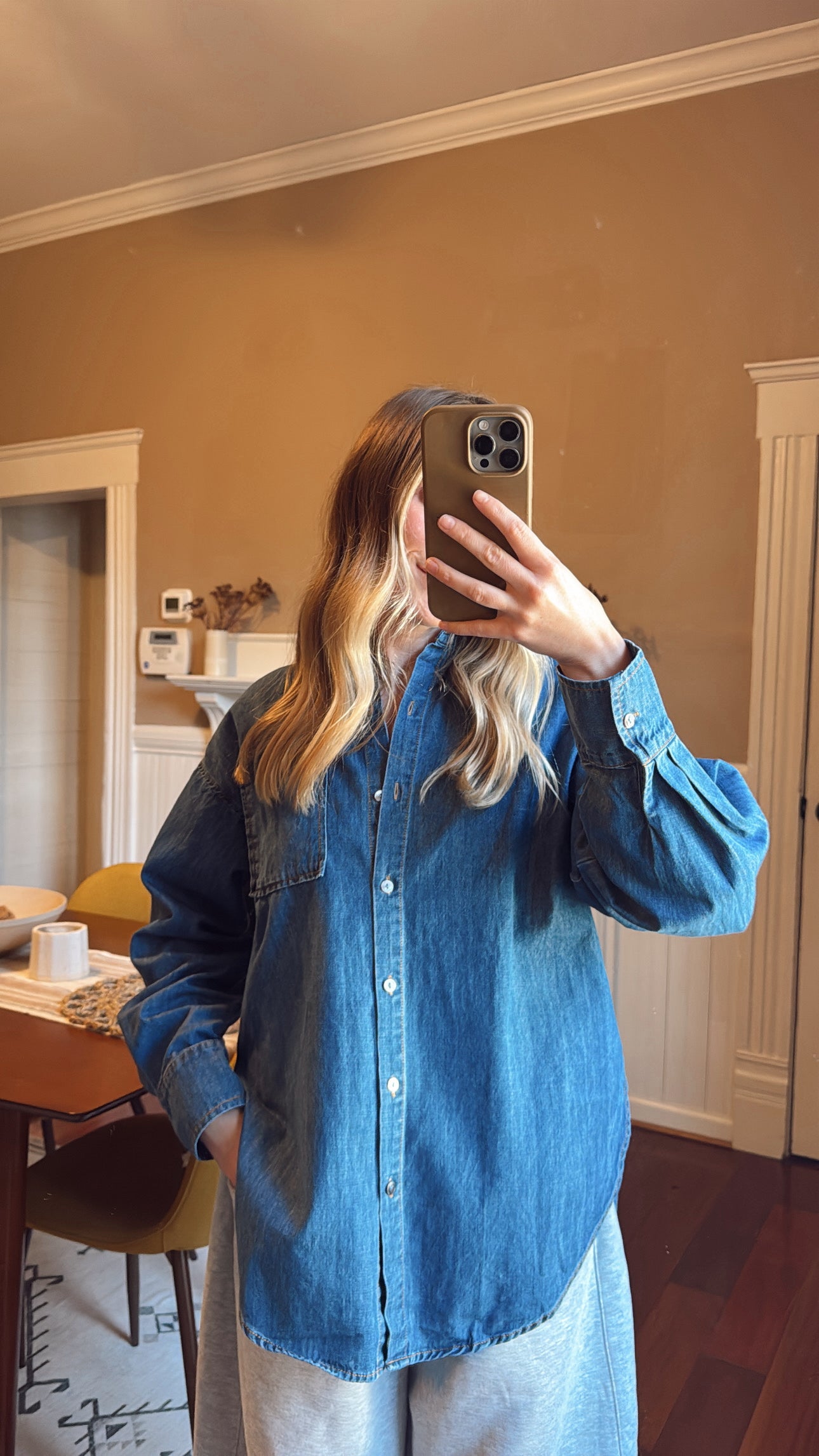 Jenny Denim Shirt - PREORDER MID JAN
