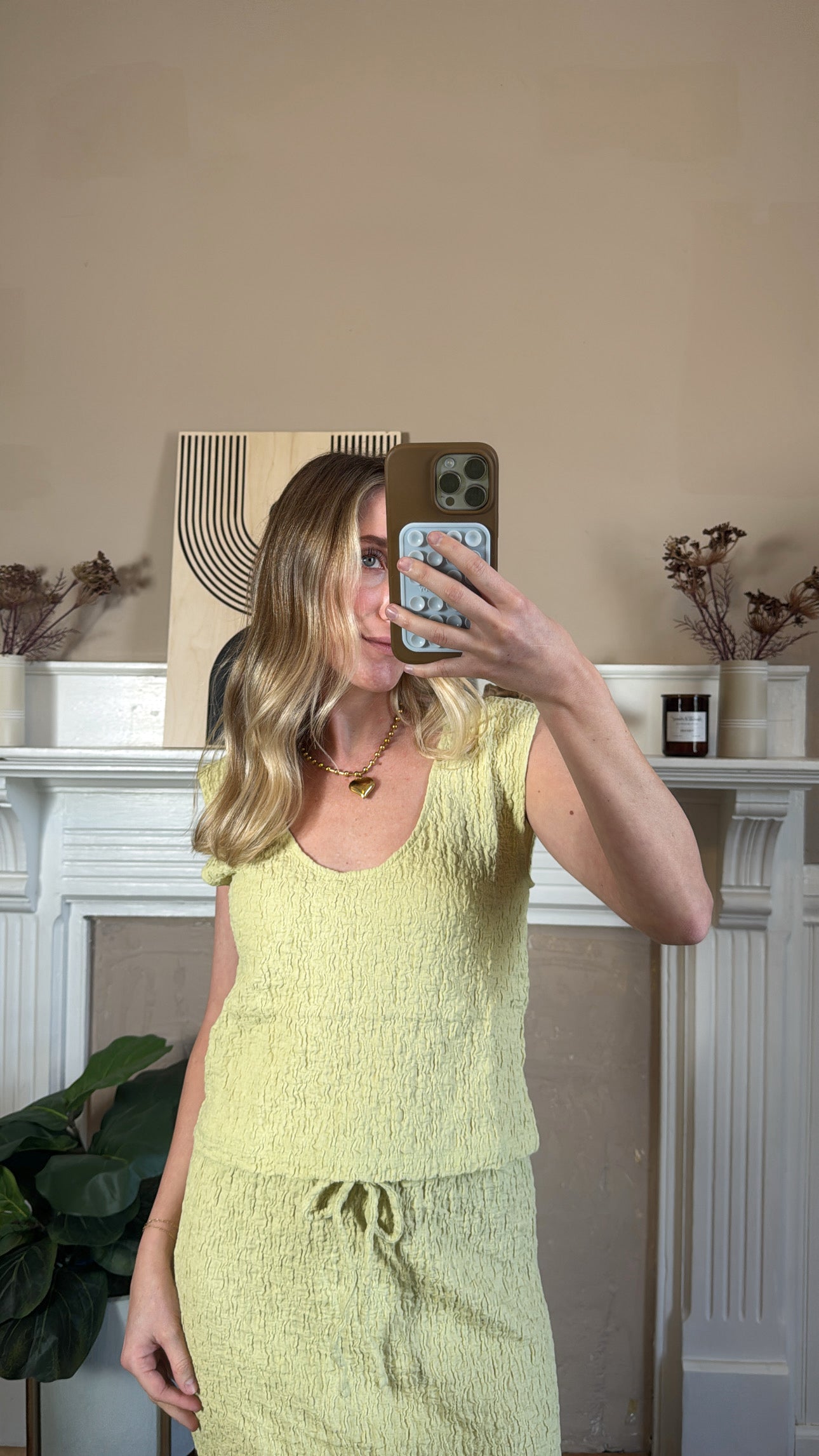 Yvette Top and Skirt Set