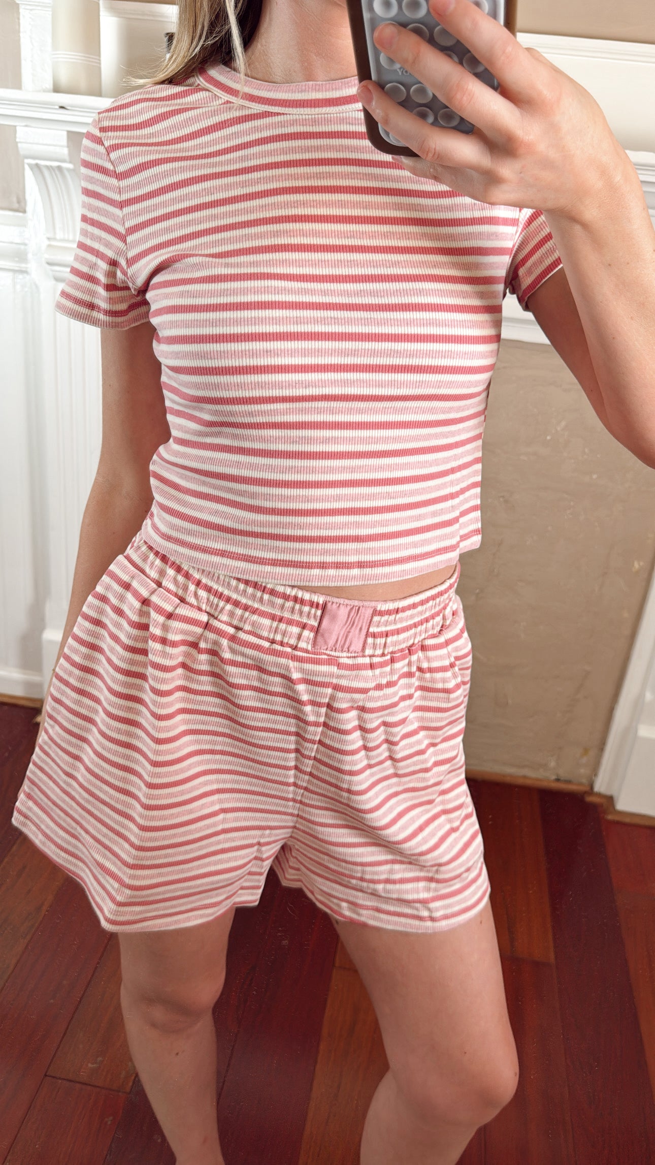 Raspberry Sorbet Top and Shorts Set