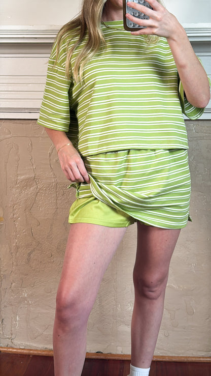 Limeade Top and Skort Set