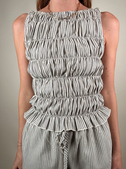 Posey Smocked Top and Pants Set