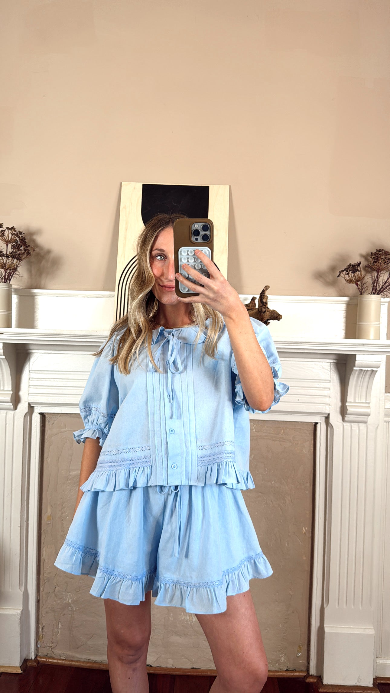 Molly Top and Shorts Set