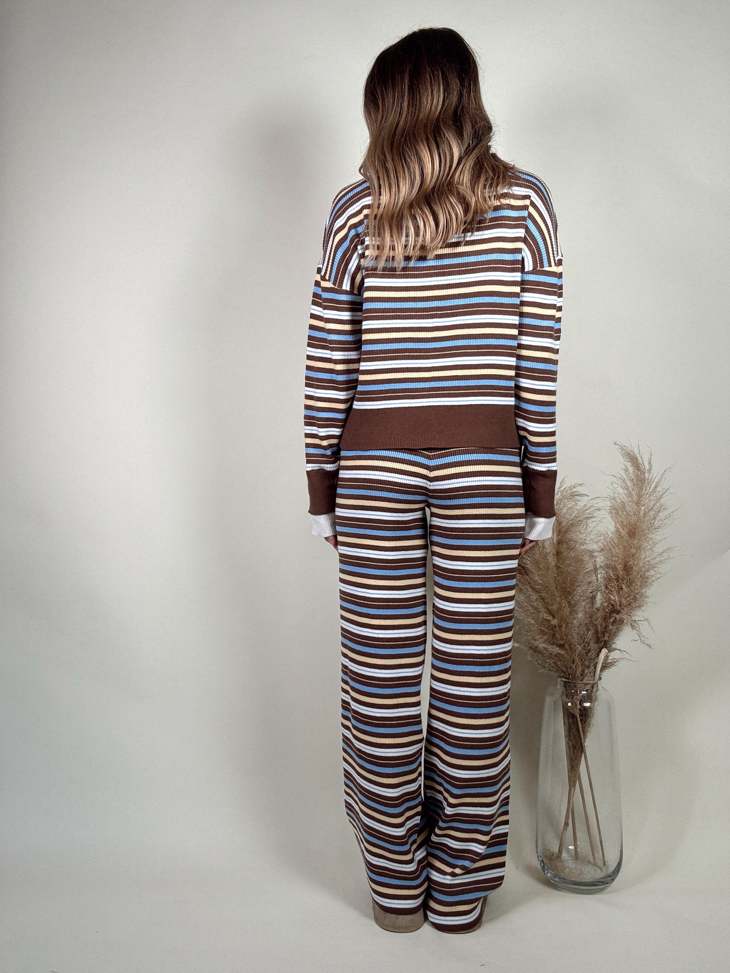 Cocoa Collar Sweater Set - MID NOVEMBER