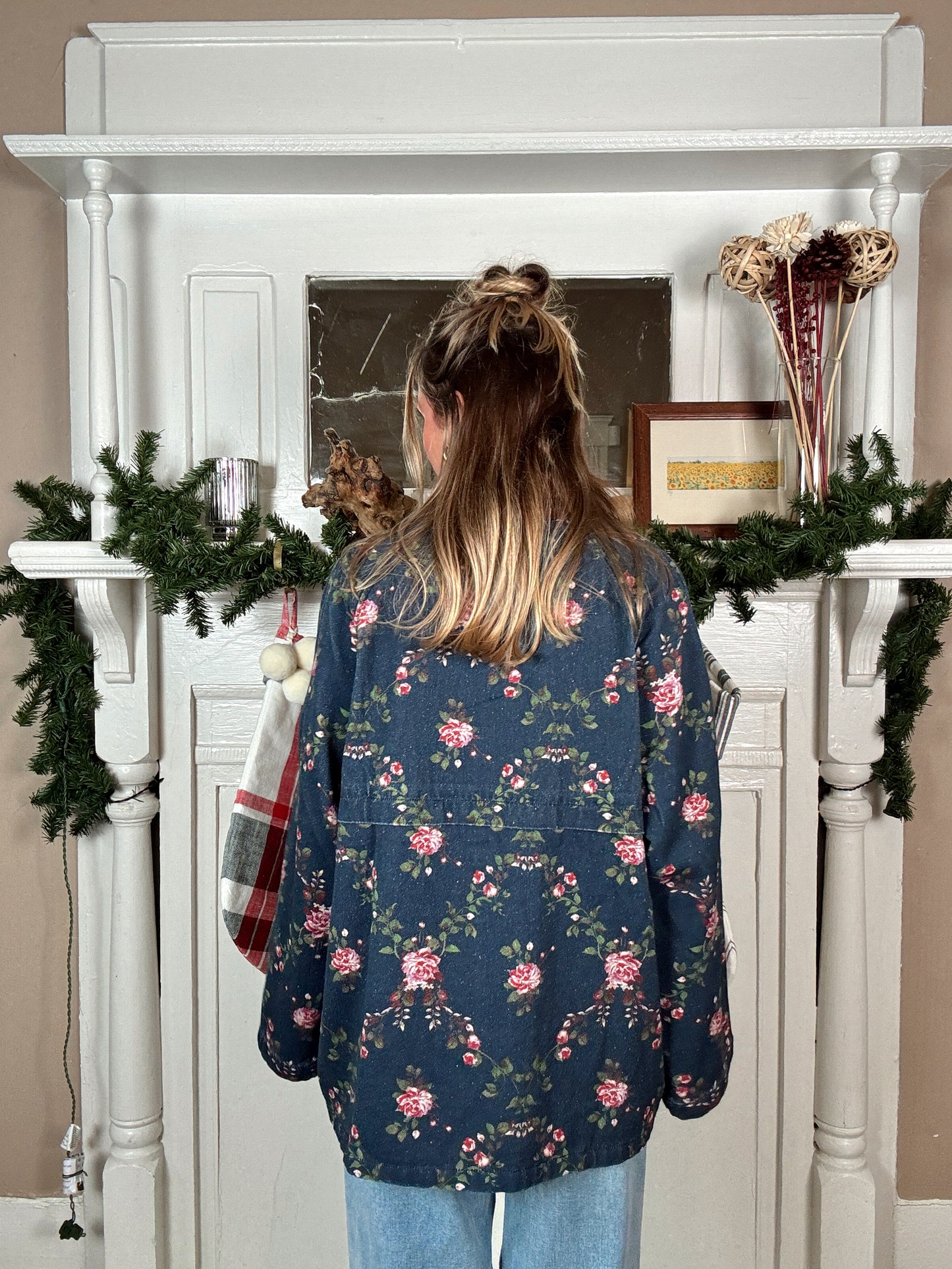 Floral Barn Jacket