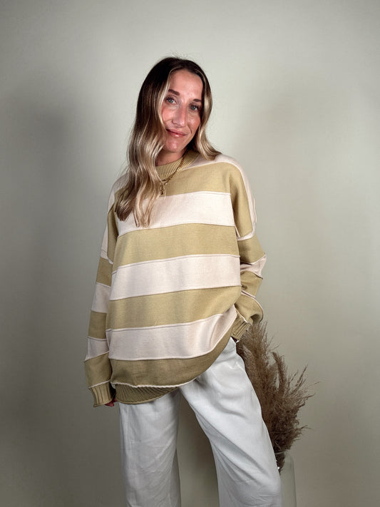 Clermont Striped Pullover