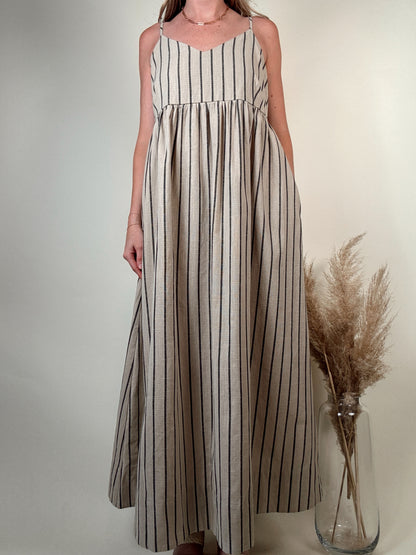 Savannah Striped Maxi Dress