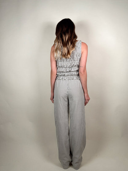 Posey Smocked Top and Pants Set