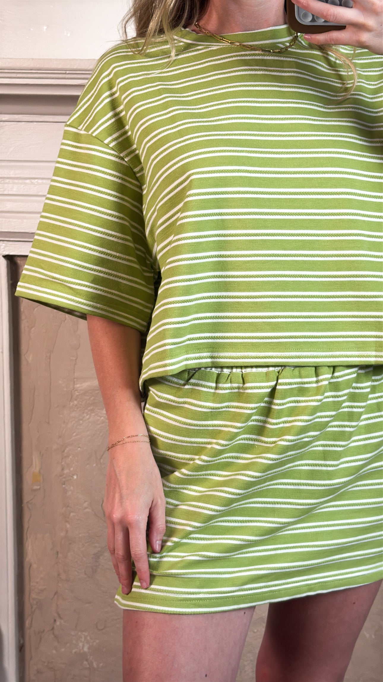 Limeade Top and Skort Set