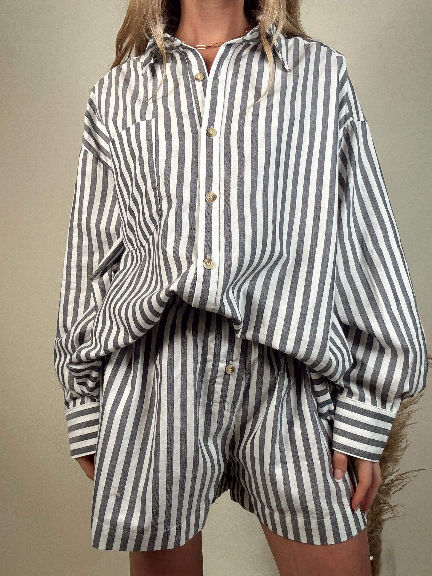 Laguna Striped Top and Shorts Set