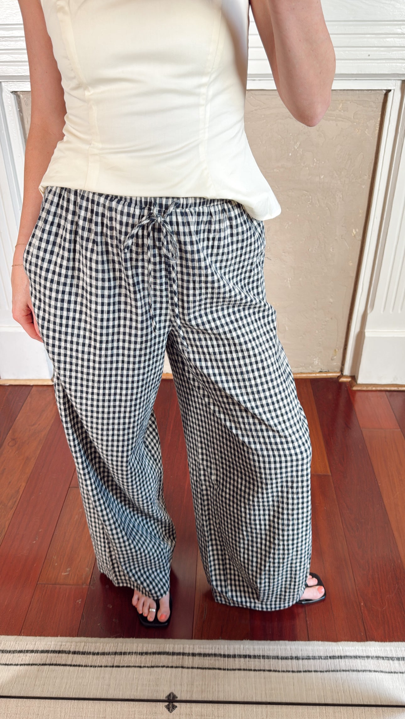 Gingham Pants