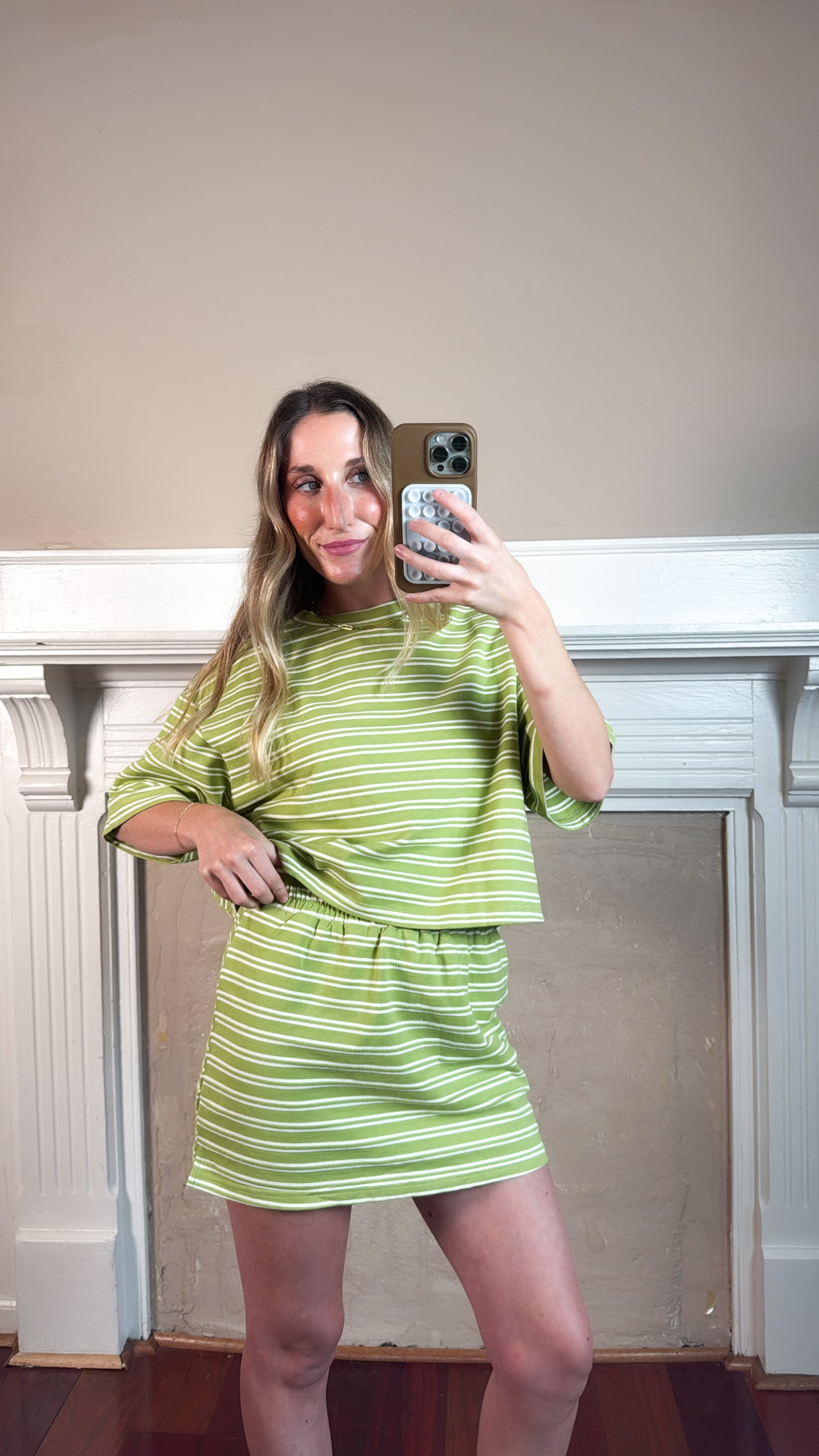 Limeade Top and Skort Set