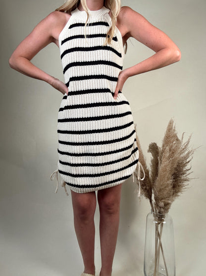 Stella Striped Knit Dress