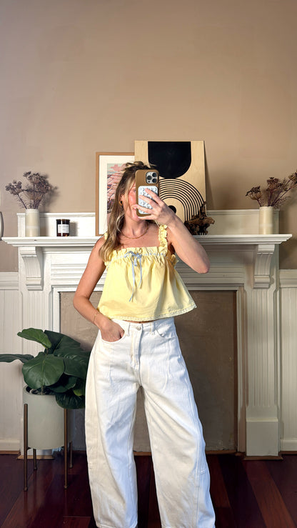 Nelson Poplin Top