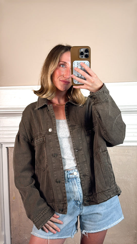 Vintage Wash Denim Jacket PREORDER OCT 1