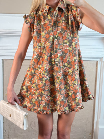 Poppy Floral Mini Dress