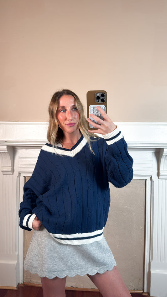 Sutton Varsity Sweater