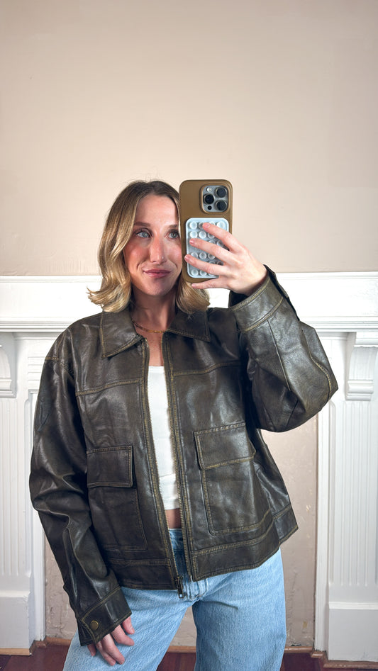 Lisa Leather jacket