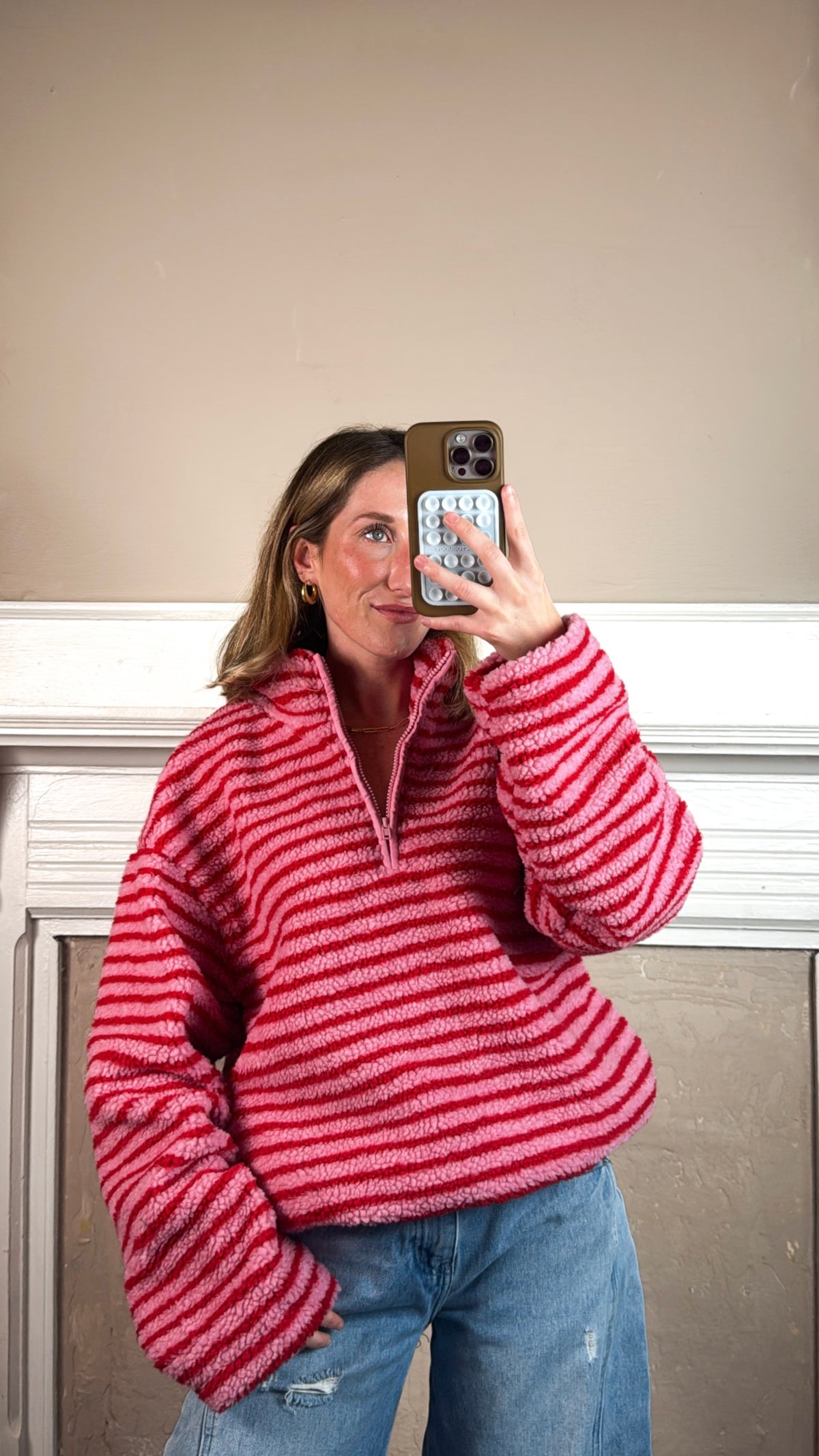 Mandy Half Zip Fleece Pullover