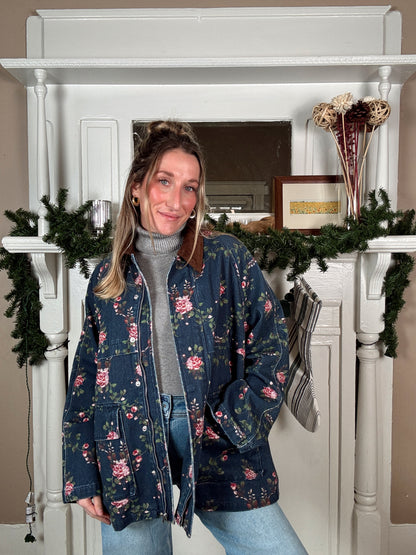 Floral Barn Jacket