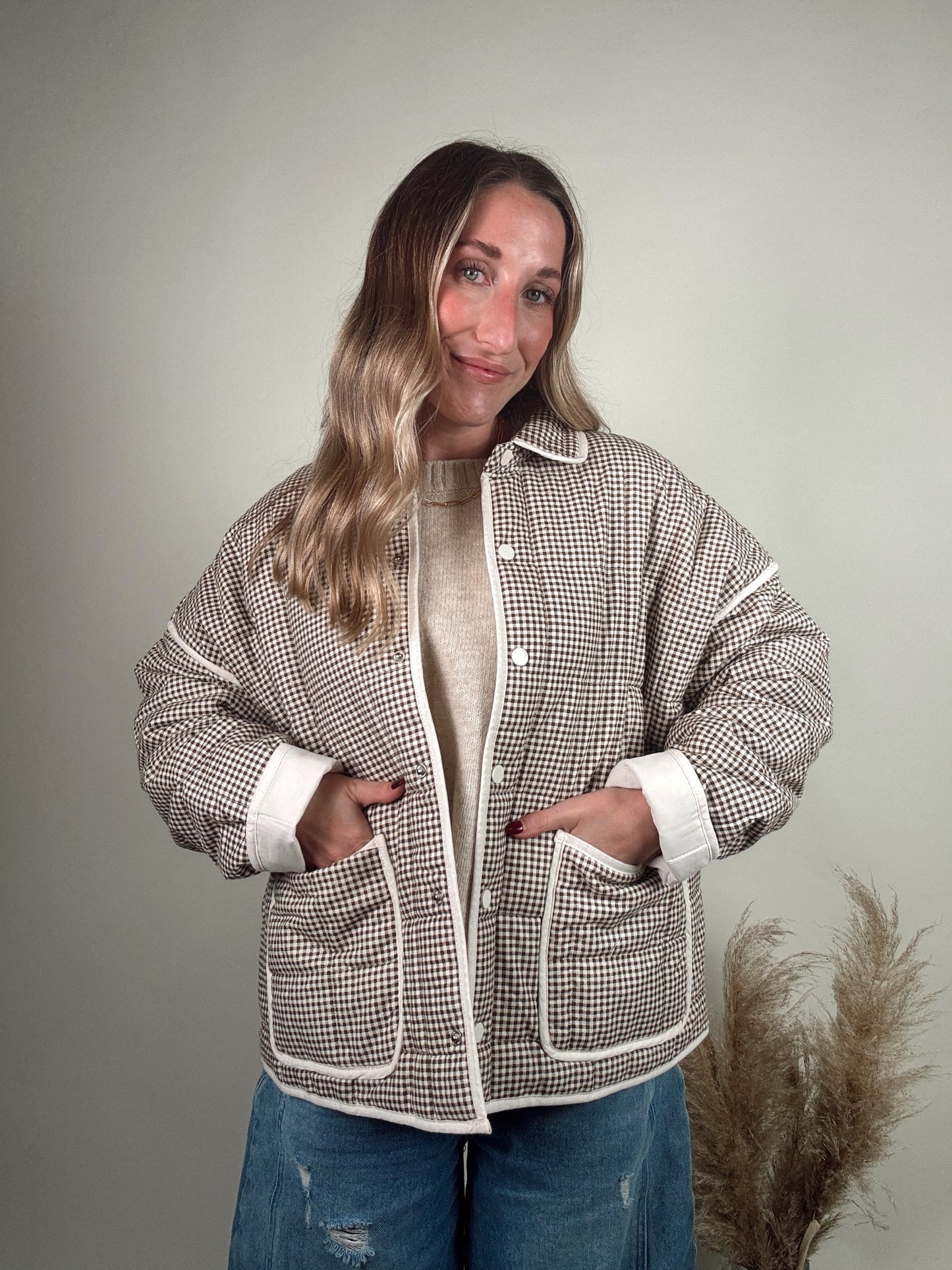 Gingham Jacket