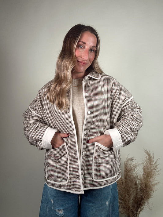 Gingham Jacket