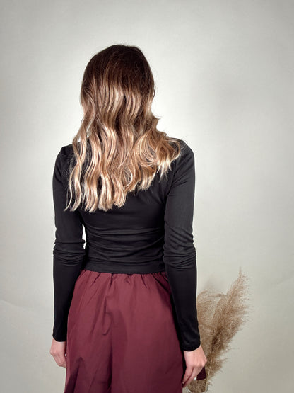 Jae Mock Neck Long Sleeve