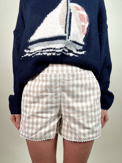 Marina Gingham Shorts