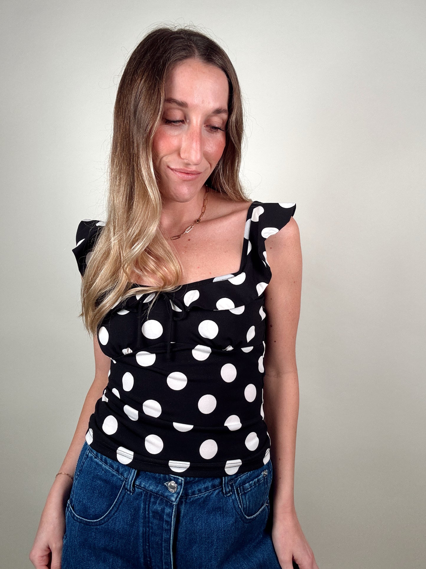 Polka Dot Tank Top