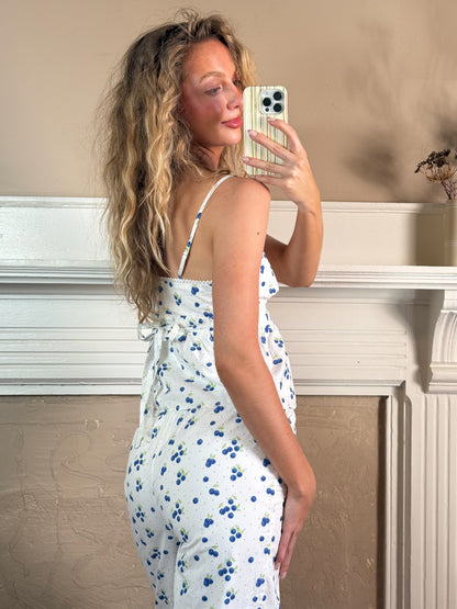 Blueberry Top and Pants Set