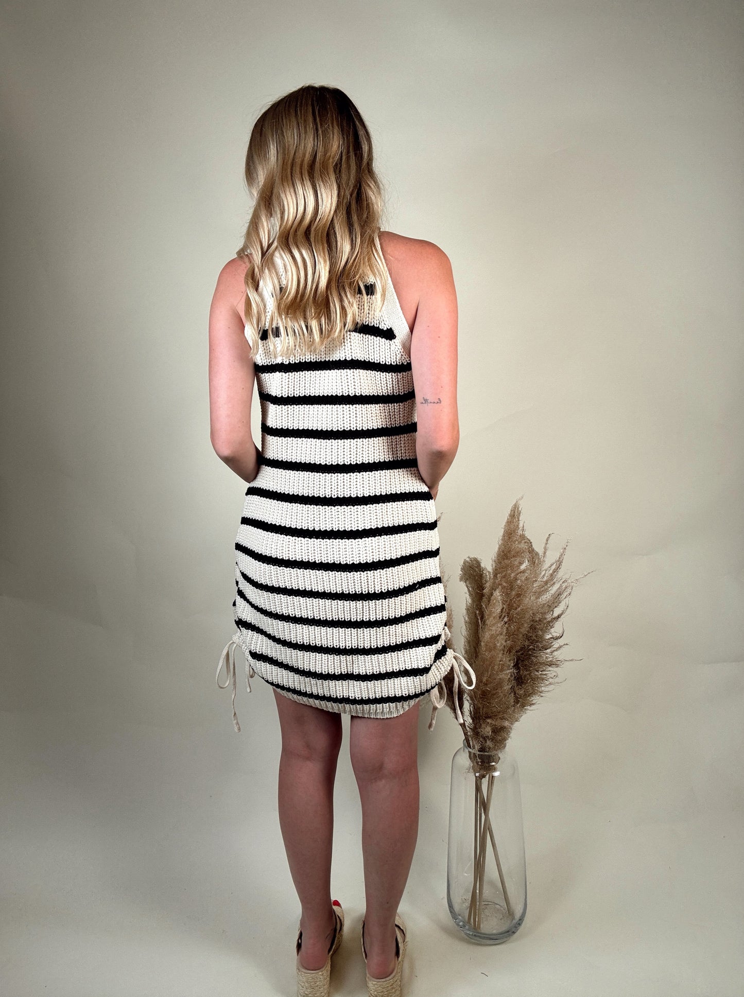 Stella Striped Knit Dress