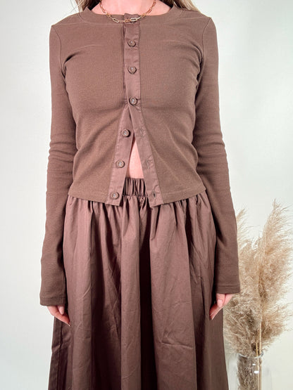 Sweet Emma Cardigan and Skirt Set