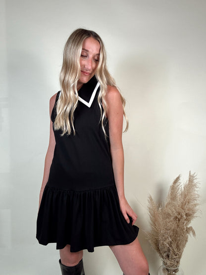 Ruffle Hem Dress