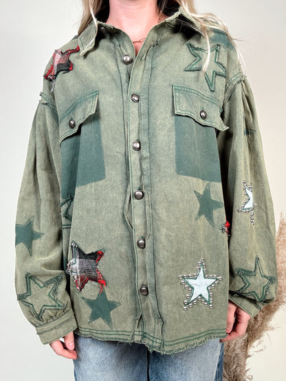 Sutton Star Shacket - PREORDER EARLY OCTOBER