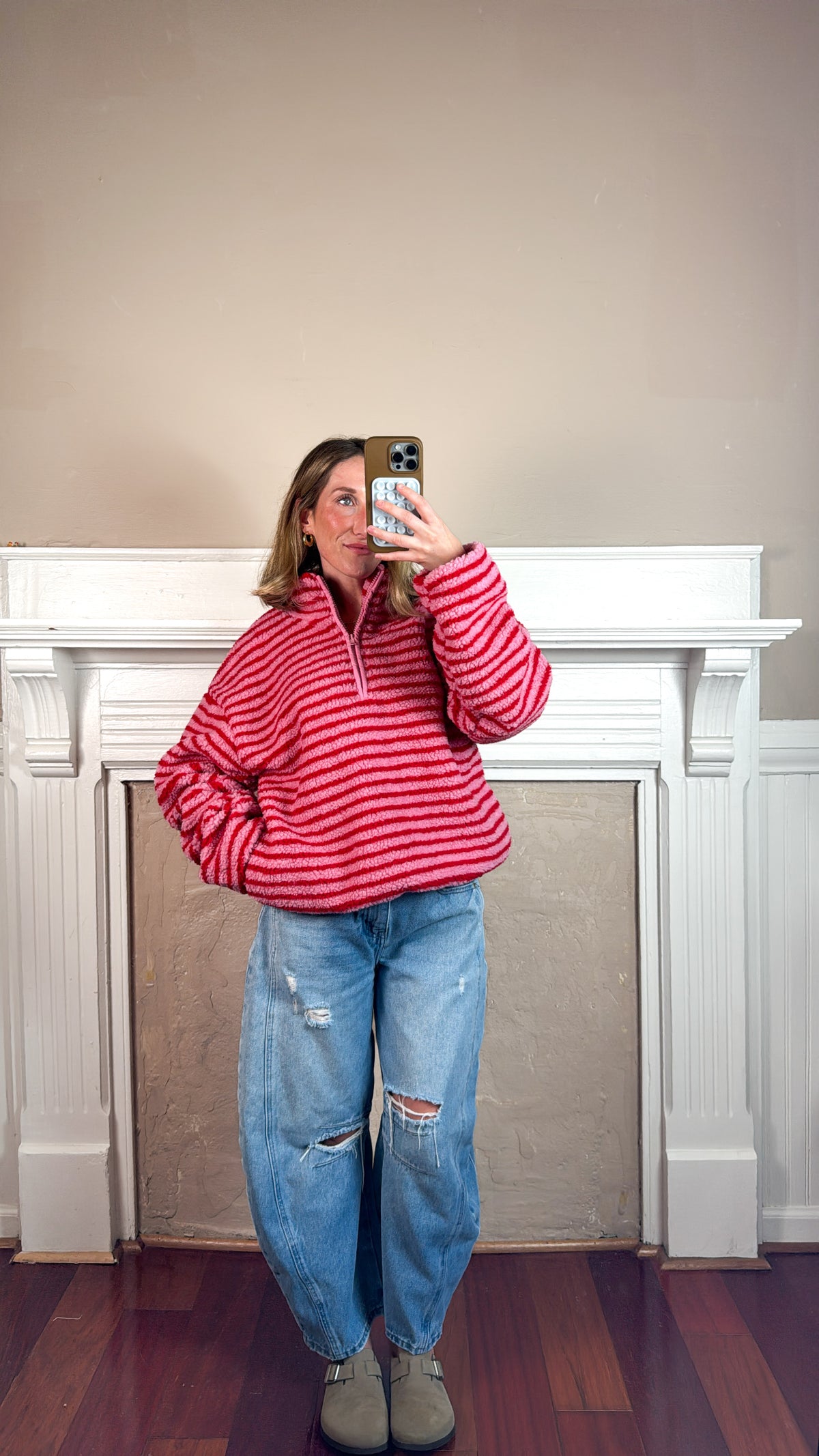 Mandy Half Zip Fleece Pullover